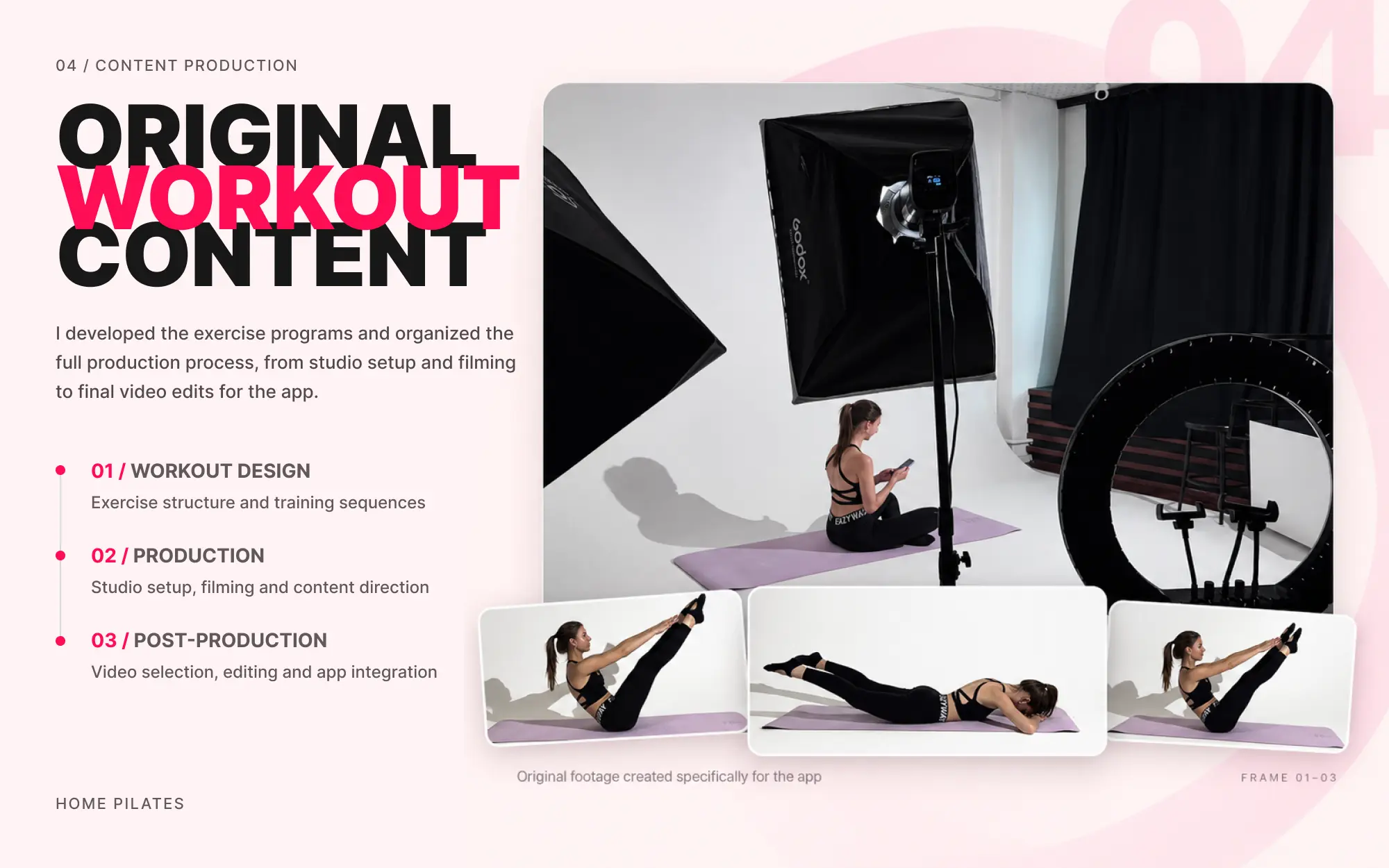 Home Pilates case study 4